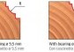 30 - Fréza tvarová s ložiskem